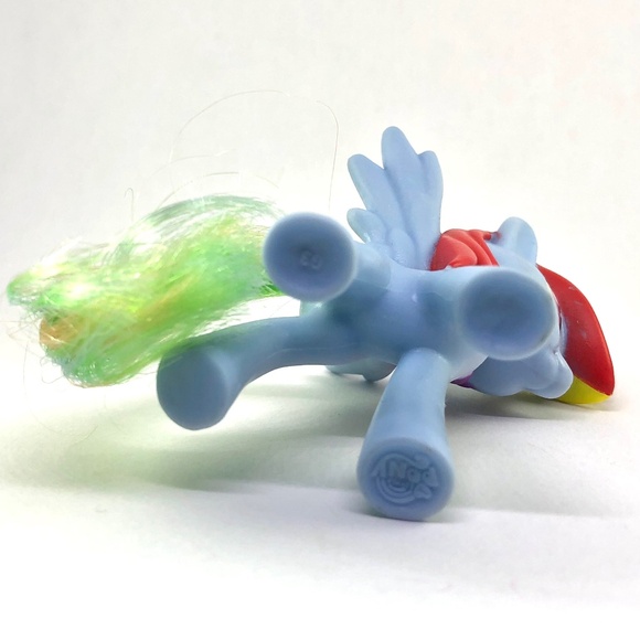 🦋 My Little Pony Movie Rainbow Dash #3 Pegasus McDonald's Happy Meal Toy 2016 - Picture 10 of 12